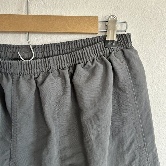 Patagonia Swim Trunks Mens L Gray Baggie Pull On Elastic Waist Lined Board Short - Picture 2 of 9